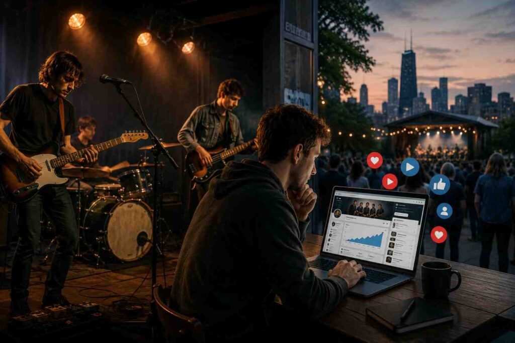 How Bands Grow Their Audience Using Smart Content and Live Shows